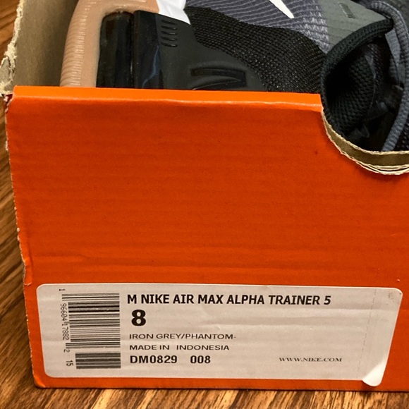 Nike Air Max Alpha Trainer 5 Iron Gray men’s 8 - Picture 8 of 8